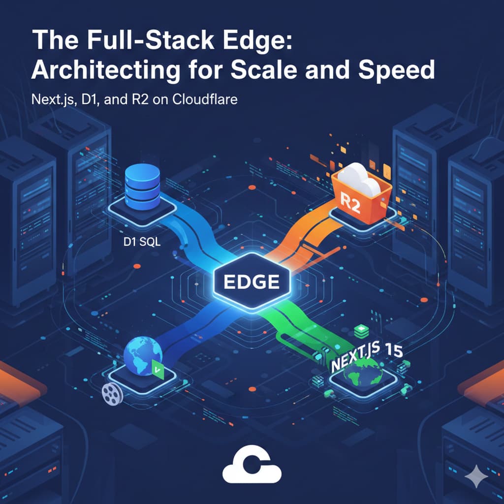 The Full-Stack Edge: Architecting for Scale and Speed with Next.js, D1, and R2